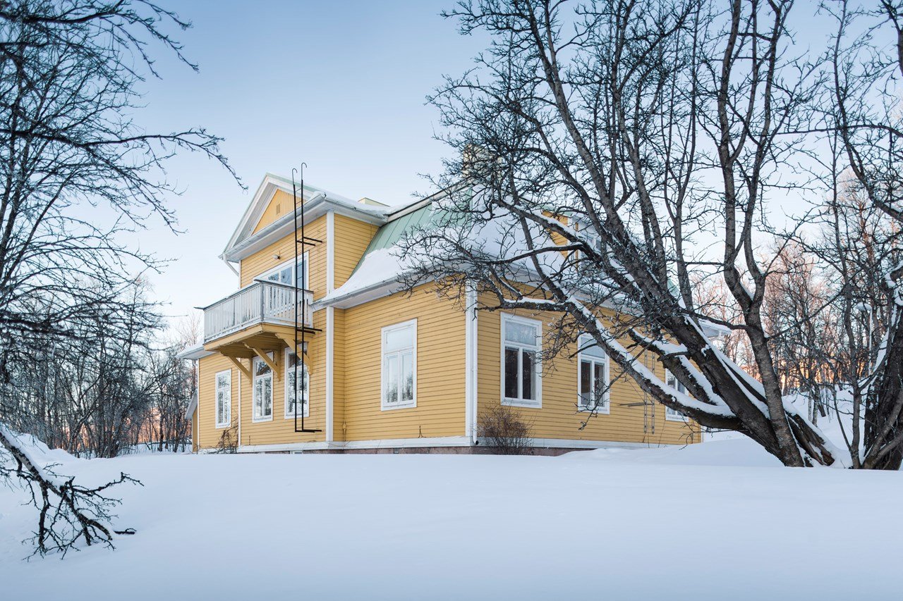 Yellow house