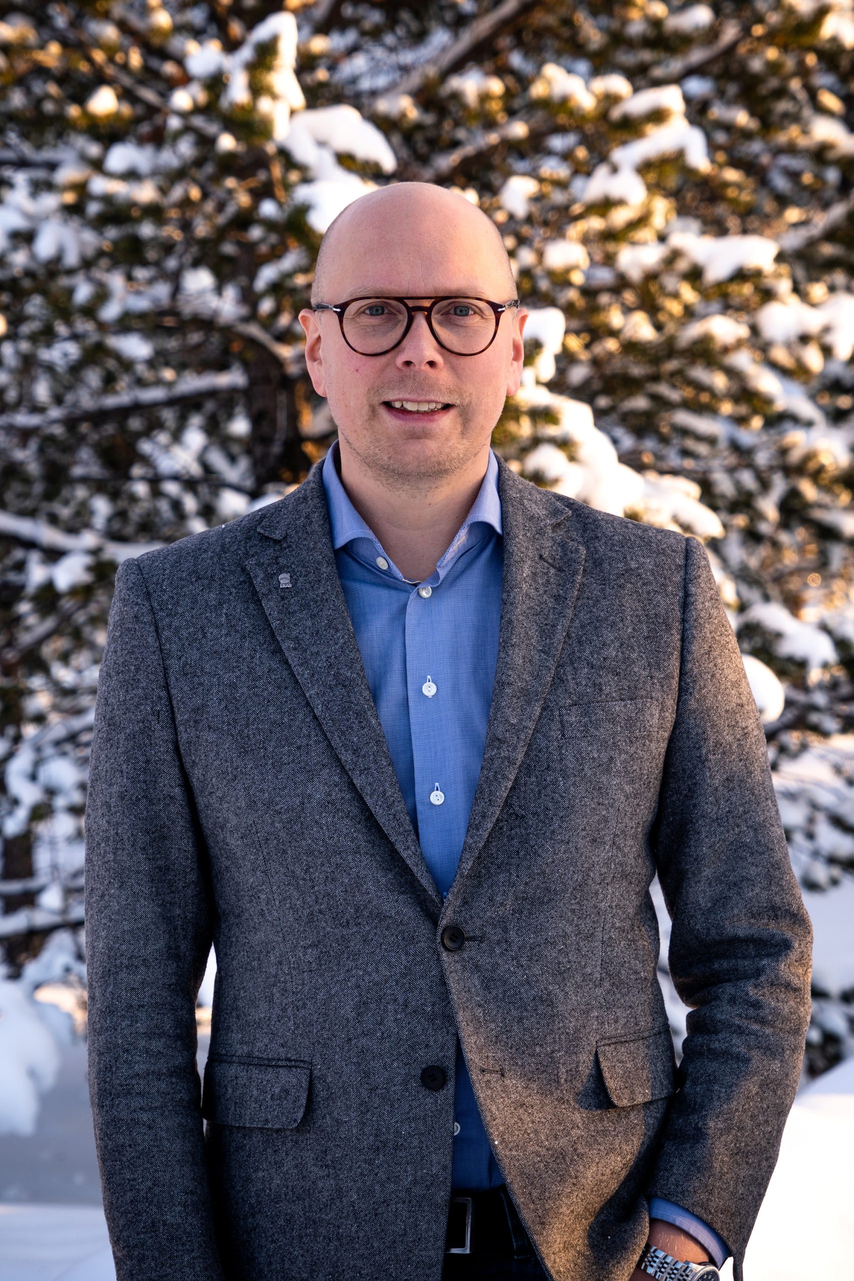 Linus Niva, Head of Department at the urban transformation unit in Kiruna