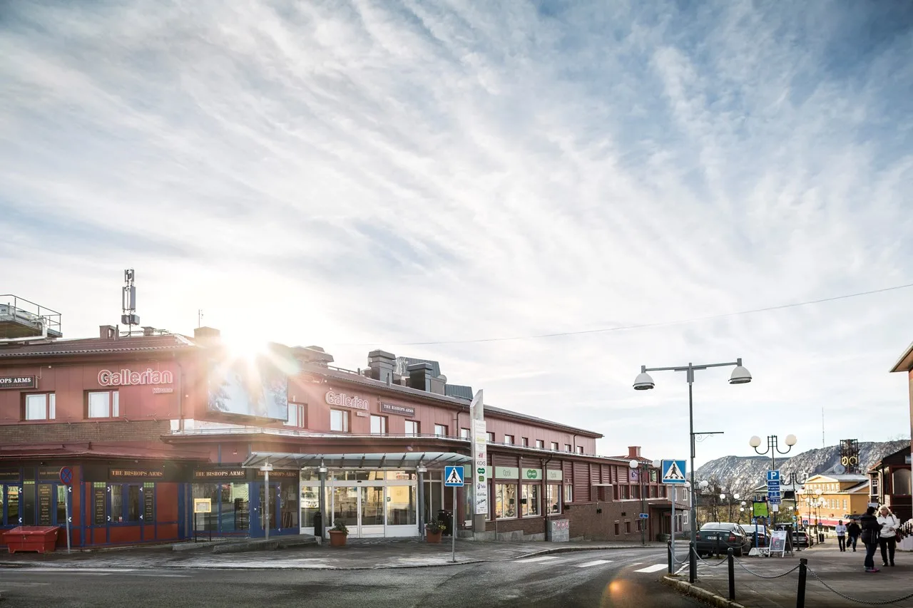 Handelsgata i Kiruna